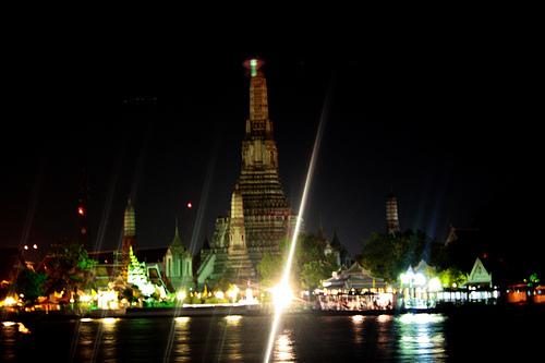 Thailand ( u mraku ).jpg.JPG - Thailand - Wat-Arun-Wararam - ( u mraku )
